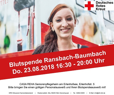 20180813 Blutspende Ransbach Baumbach