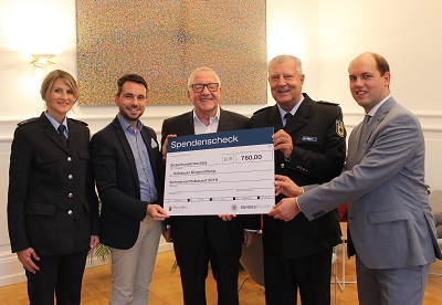 20191007 Spendenübergabe Bundespolizei