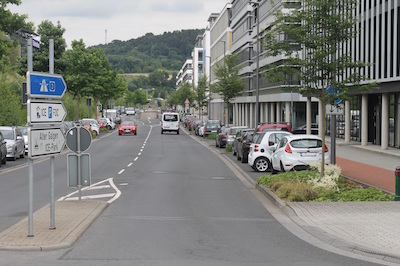 Ort Montabaur Straße ICE Bahnhof