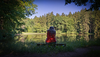 Ort Wald LandshuberWeiher