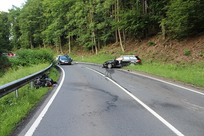 20180603 Motorradunfall Flammersfeld