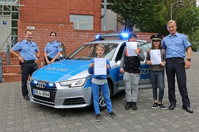 20180918 Ehrung Kinder Polizei Montabaur