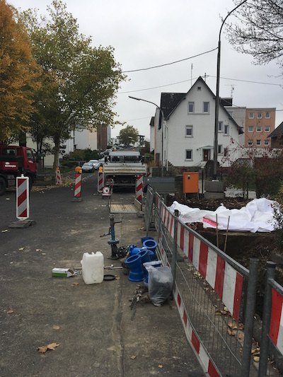 20181106 Baustelle Rheinstraße Montabaur
