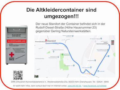 20190708 Kleidercontainer HG neuer Standort