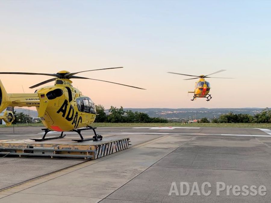 ADAC Luftrettung 2Helis