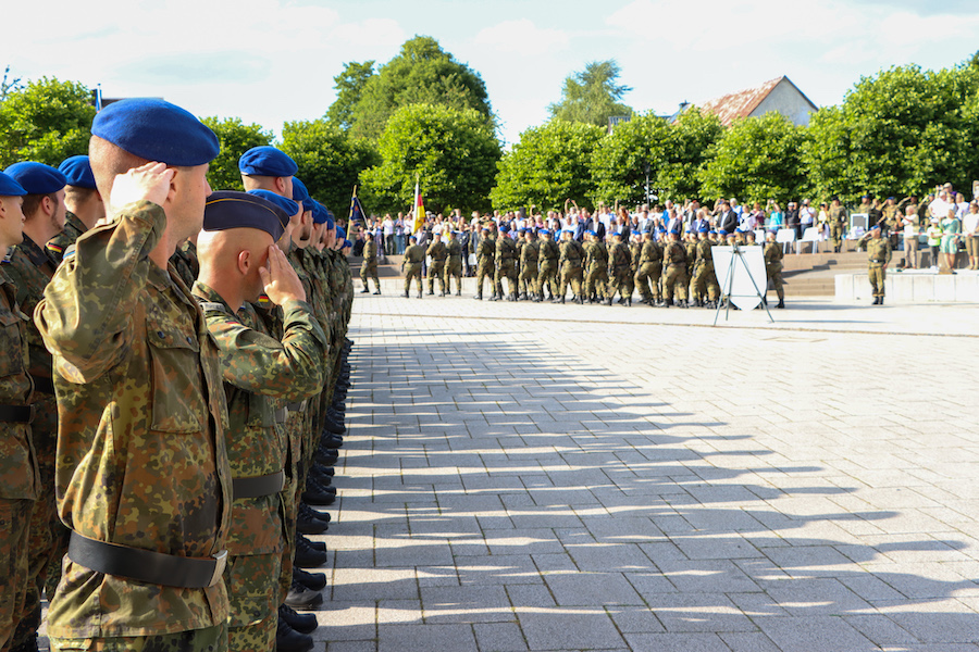 Bundeswehr Gelobnis BadMarienberg