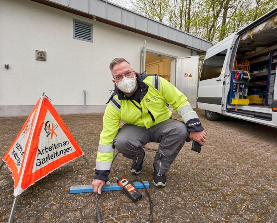 Versorgung Gas Arbeiten