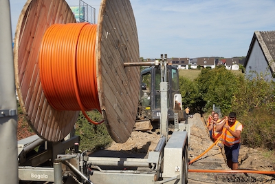 Symbol Technik Netzausbau Kabel