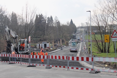 Symbol Verkehr Baustelle Montabaur